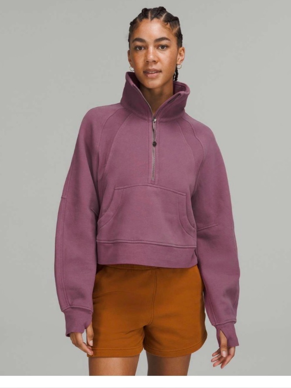 Lululemon scuba oversized funnel neck